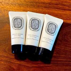 (3) unopened bottles of Diptyque face cream 20ml